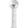 Wire gulvlampe af Verner Panton