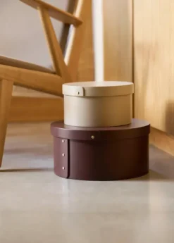 X3 Drejø Opbevaringsæske, Ø22 cm fra FDB Møbler