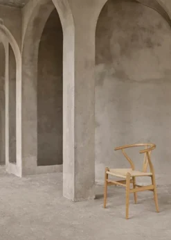 Y-stol CH24, eg olie af Hans J. Wegner
