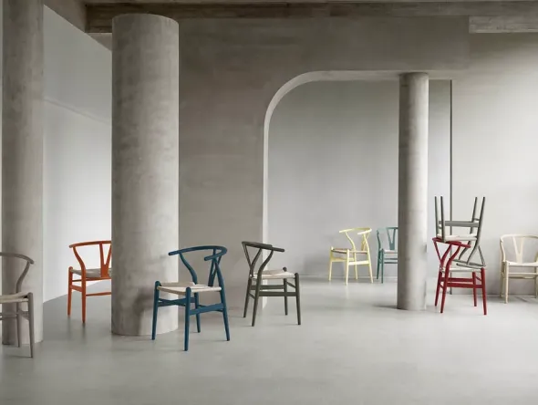 Y-stol CH24 Soft Falu af Hans J. Wegner