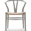 Y-stol CH24 Soft Silver Grey af Hans J. Wegner