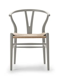 Y-stol CH24 Soft Silver Grey af Hans J. Wegner