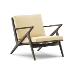 Z Chair, sortlakeret eg fra DK3